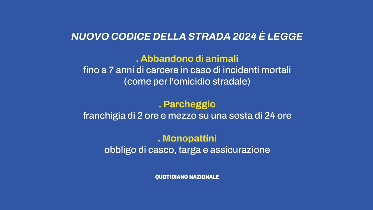 Il nuovo codice della strada 2024 è legge