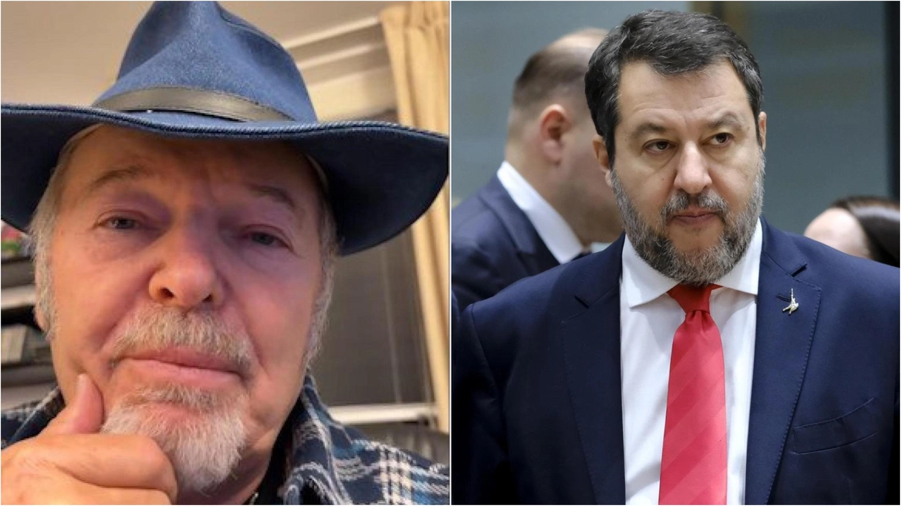 Vasco Rossi e Matteo Salvini