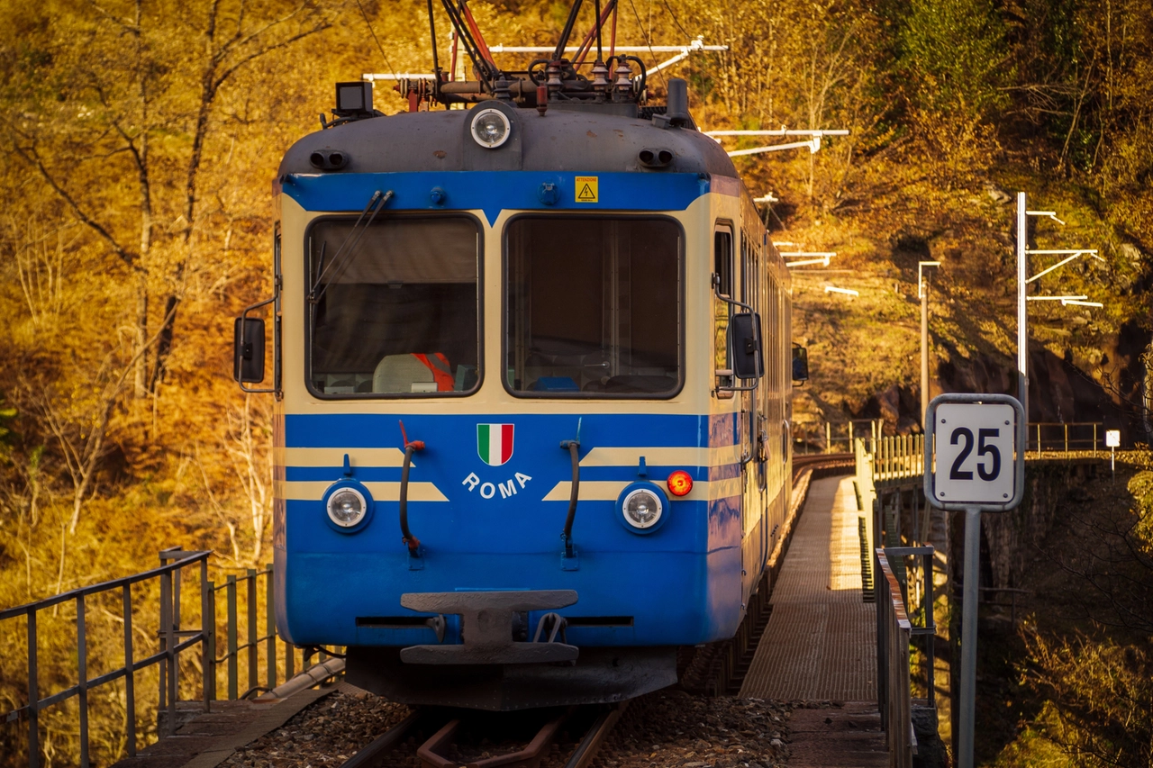 Ferrovia Vigezzina-Centovalli, Treno del Foliage (ph. Peter Boffelli)