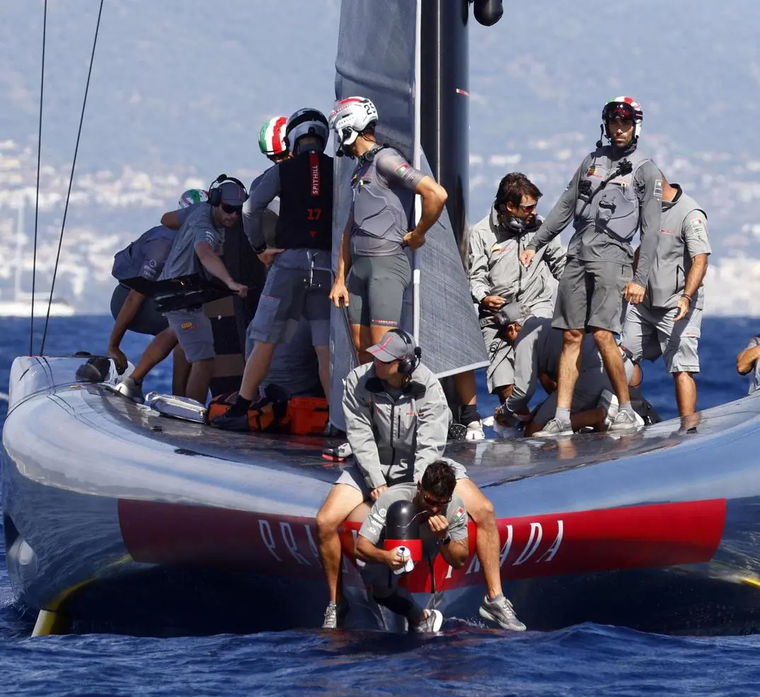 Luna Rossa indomabile. Cade e si rialza: è 4-4