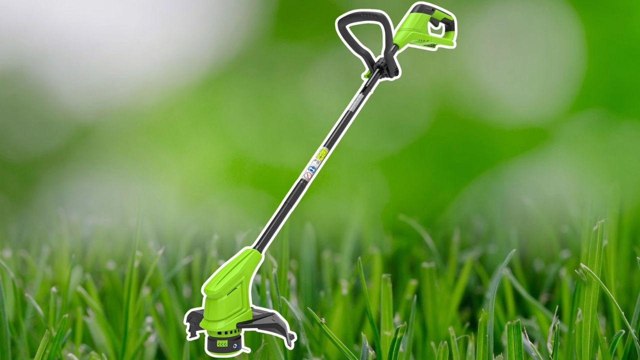 Tagliabordi a batteria Greenworks