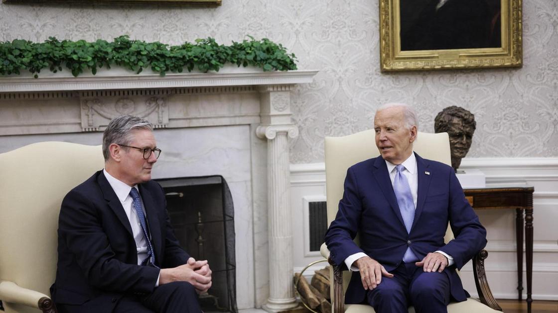 Biden e Starmer ribadiscono il sostegno all