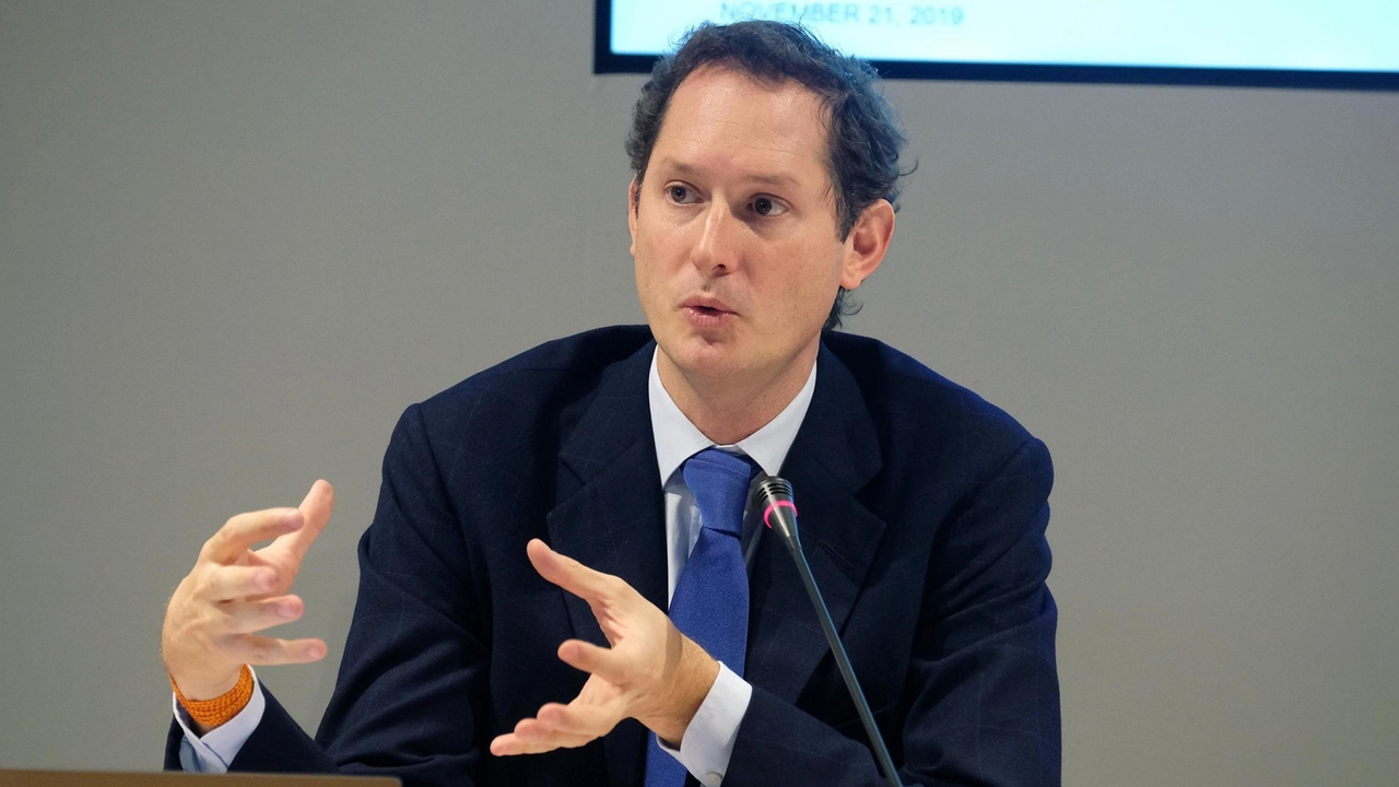 John Elkann, presidente di Stellantis (Ansa)