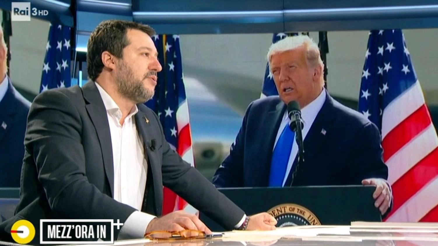 Salvini, 'ho sentito Trump, lo vedrò in estate'