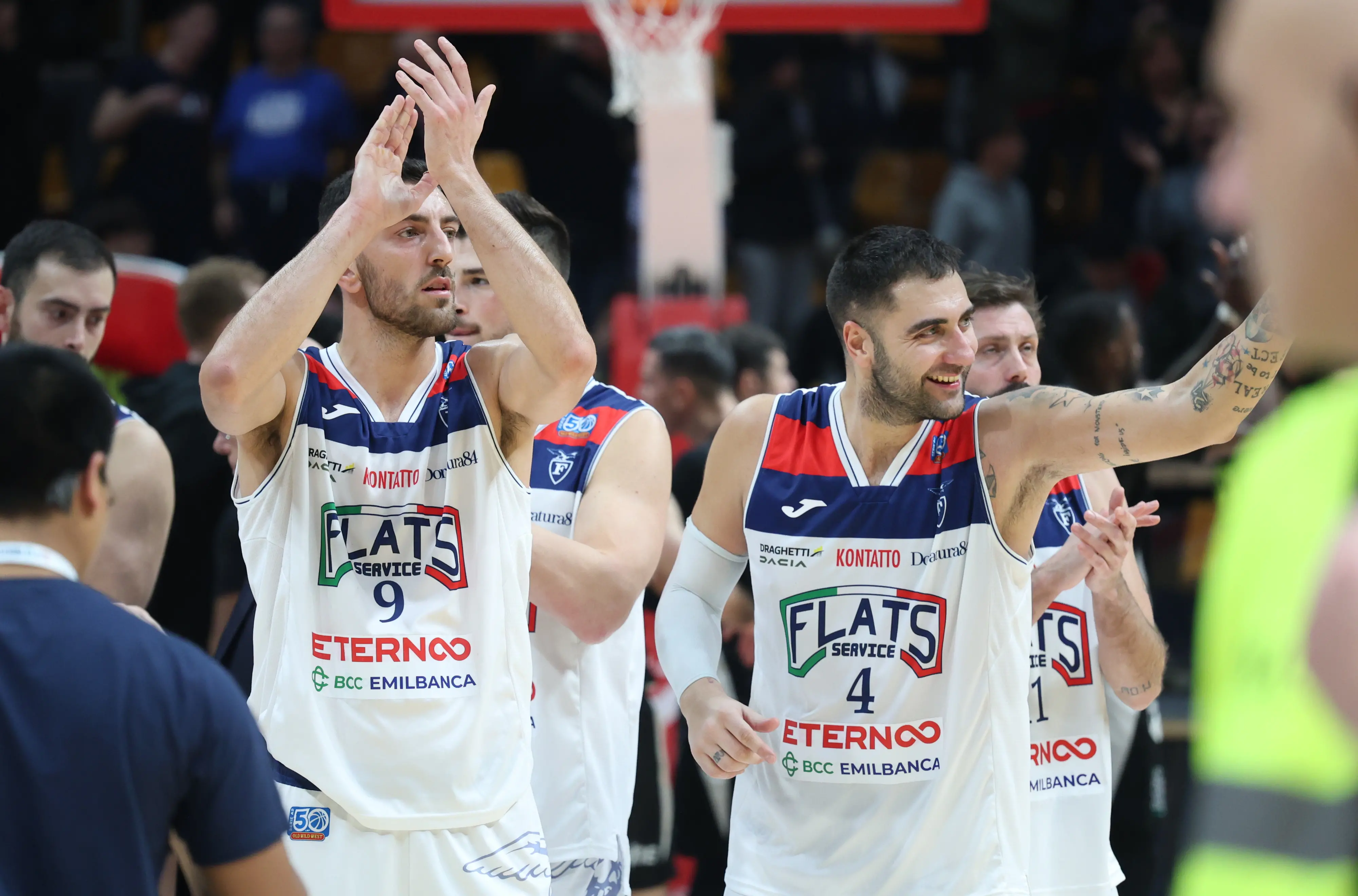 La Fortitudo fa festa: piega 87-81 la regina di A2 Udine