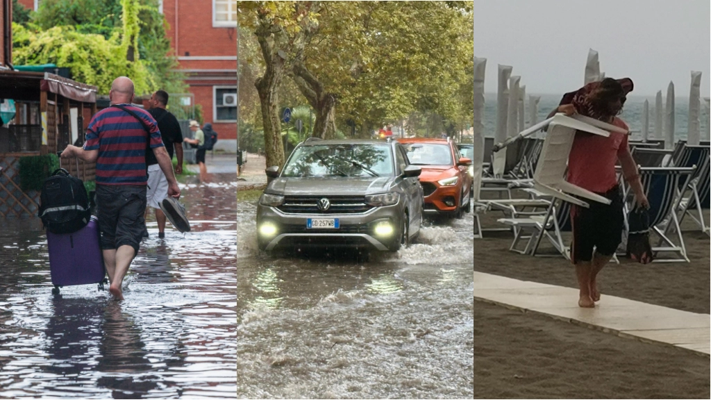 Maltempo in Toscana, una domenica bestiale