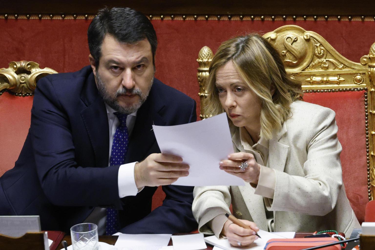 Salvini, Governo unito, non mi faranno litigare con Giorgia