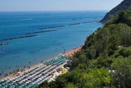 La spiaggia di Gabicce