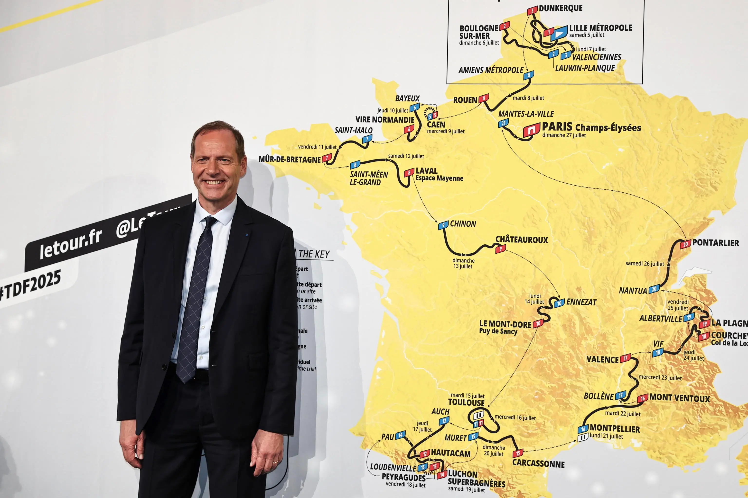 Tour de France, il direttore Prudhomme: "Non ero un simpatizzante del Team Sky"