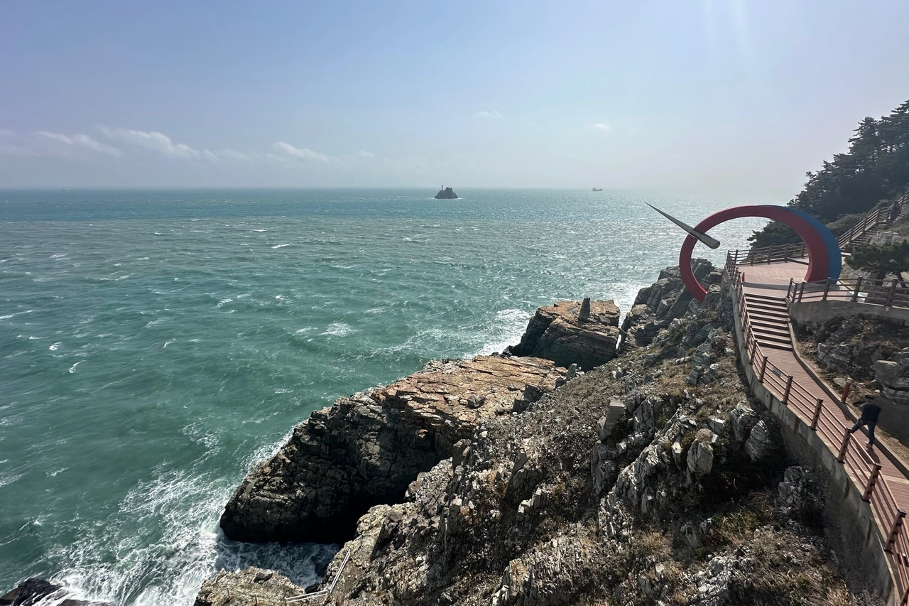 Passeggiata lungomare a Busan