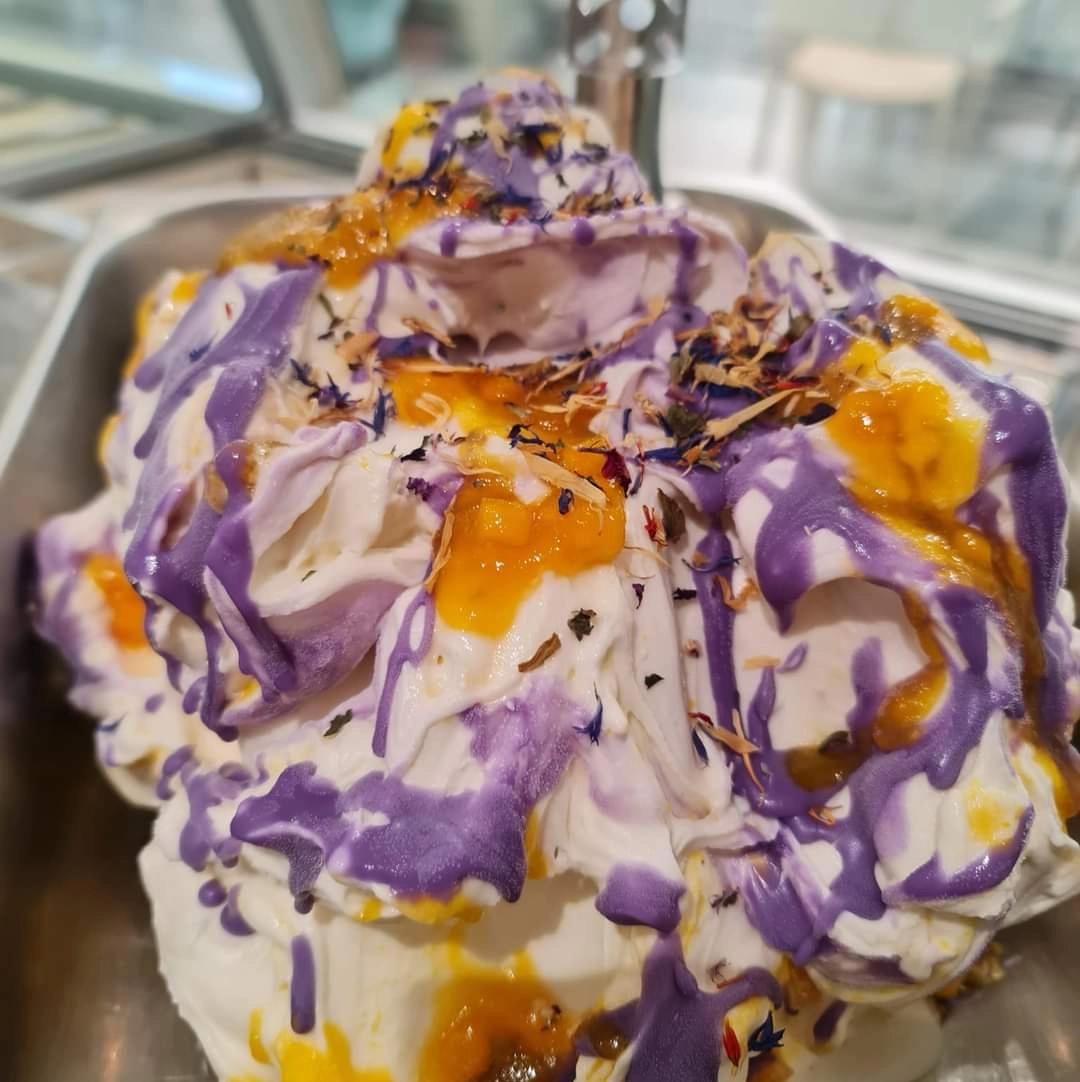 Gelato alla lavanda