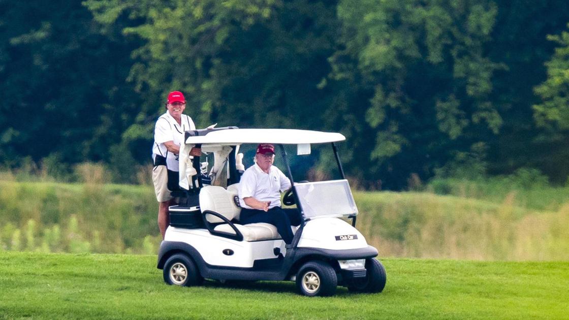 Spari vicino a campo da golf di Trump,