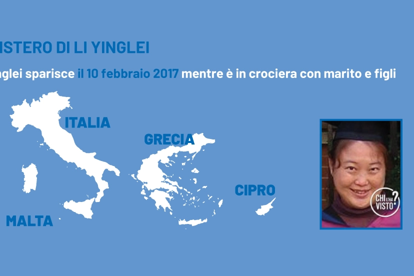 Il mistero di Li Yinglei, sparita durante una crociera nel 2017