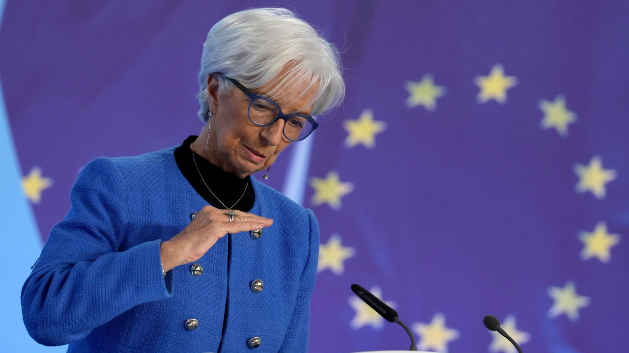 Il presidente della Bce, Christine Lagarde(Ansa)