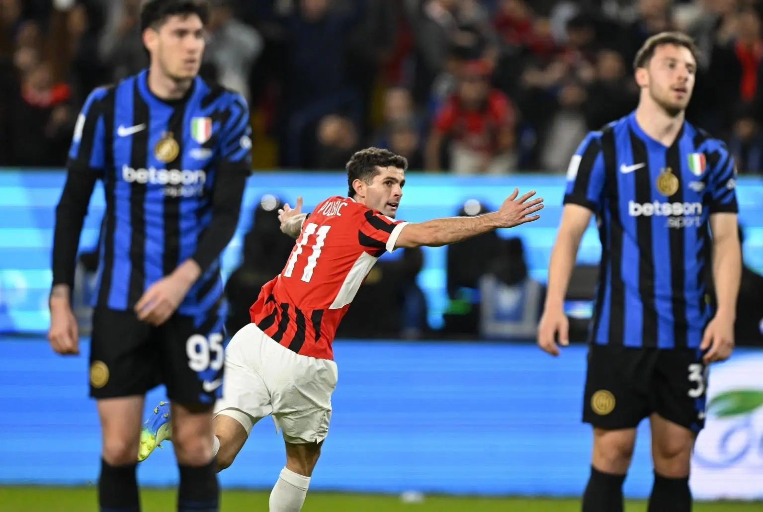 Pagelle Supercoppa, il Milan batte l’Inter per 3-2