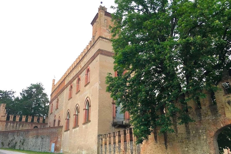 L'ingresso del Castello Rossi