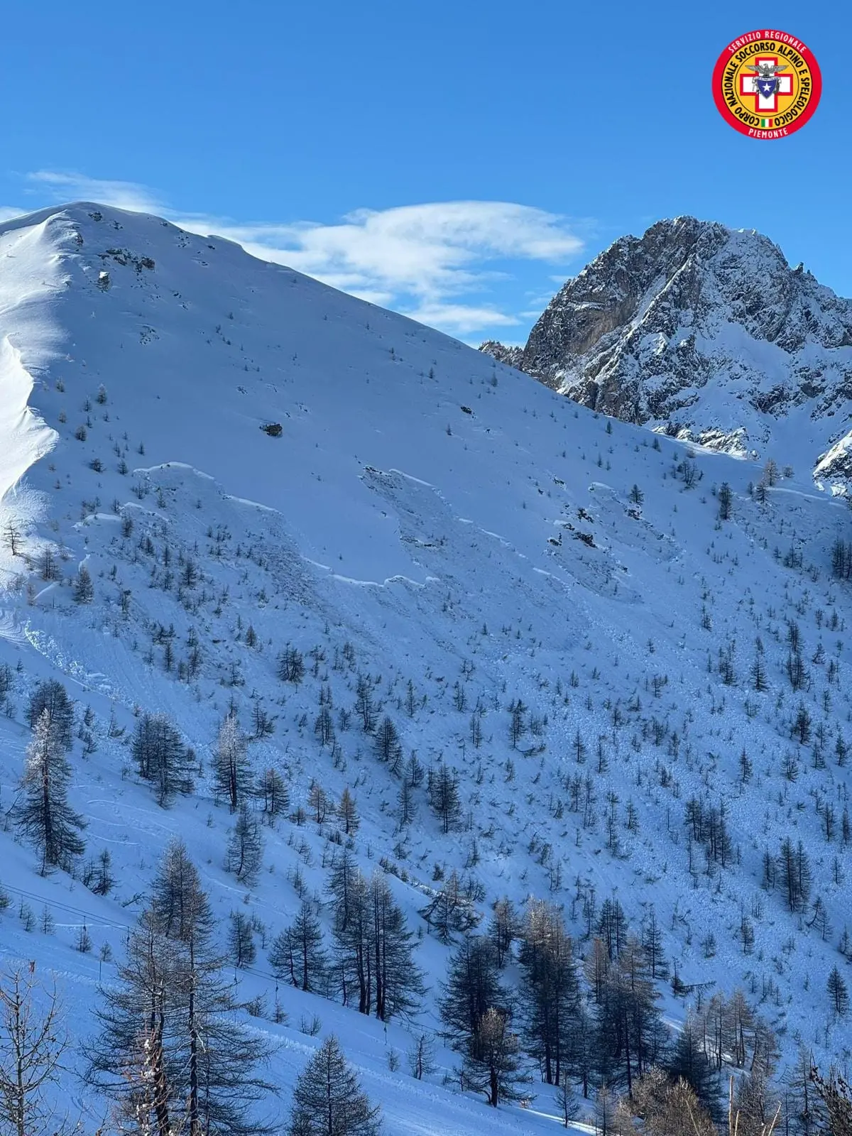 Valanga a Bardonecchia, in Alta Val Susa: il video del Soccorso alpino