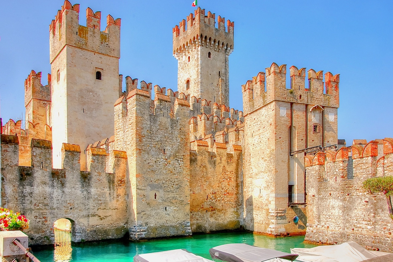 Il castello di Sirmione sul Garda