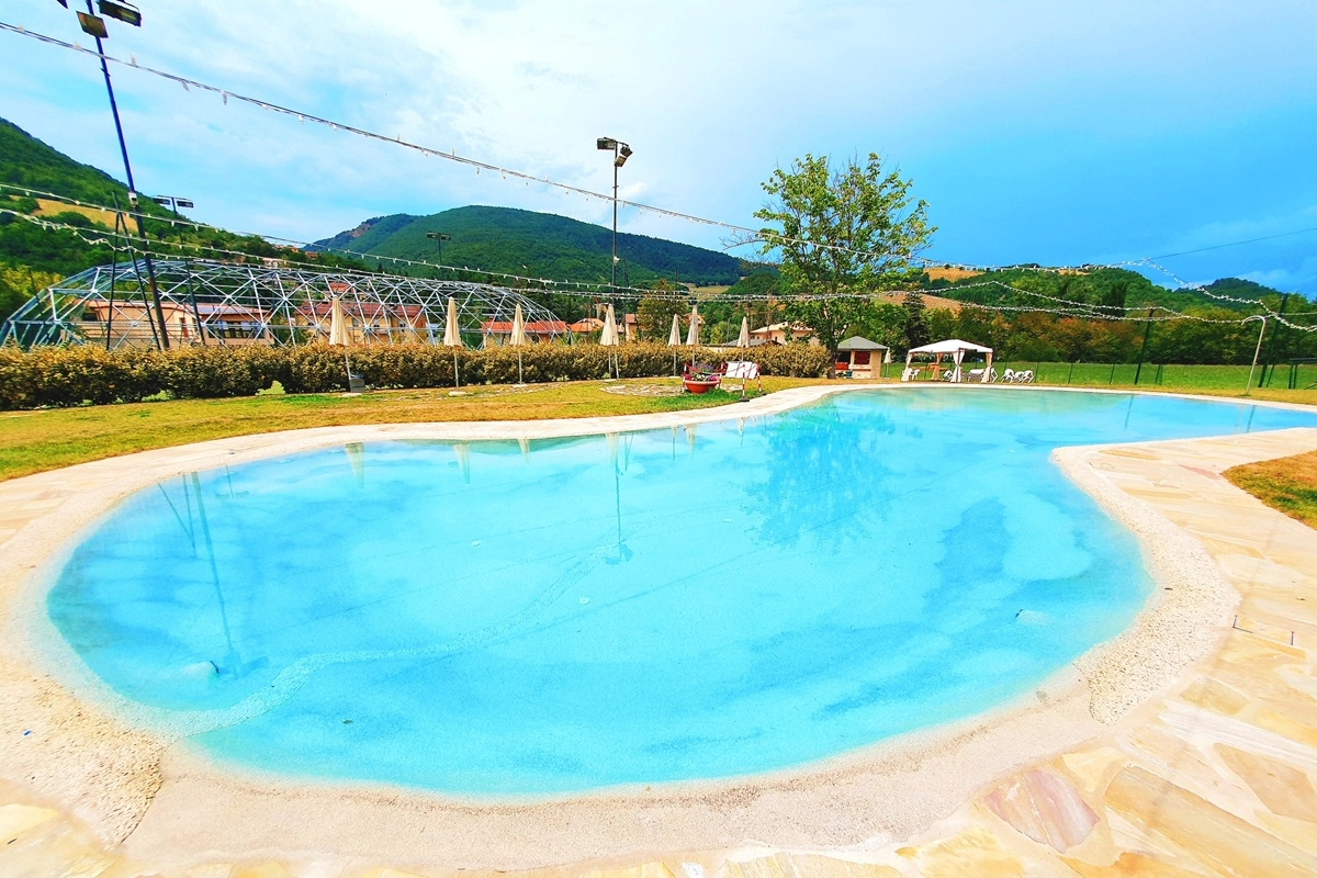 La piscina di Pieve Torina