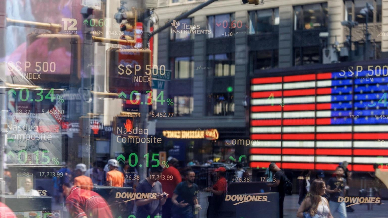 Wall Street apre positiva, Dj +0,31%, Nasdaq +0,41%