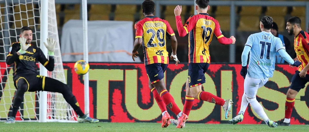 Serie A: Lecce-Lazio 1-2