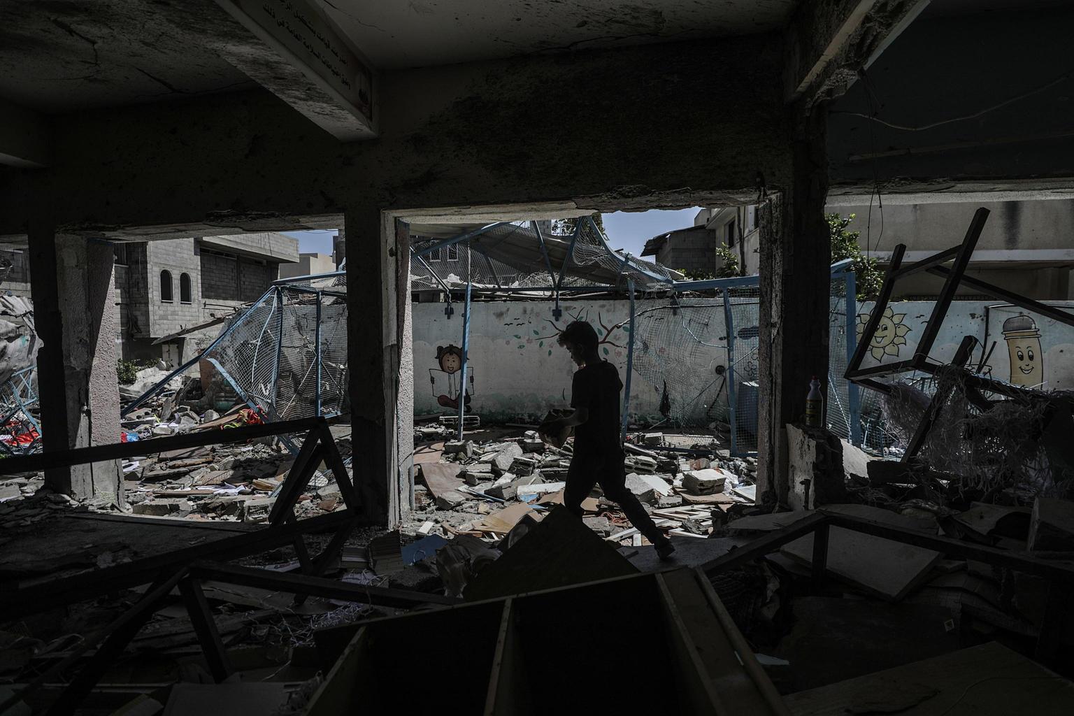 Gaza: Raid Di Israele Su Una Scuola In Centro Striscia, 3 Morti