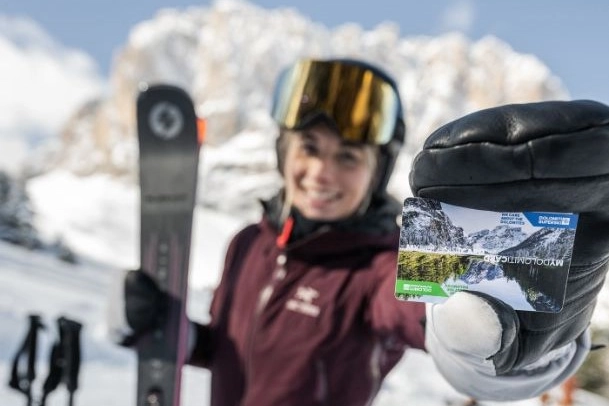 Lo skipass di Dolomiti superski