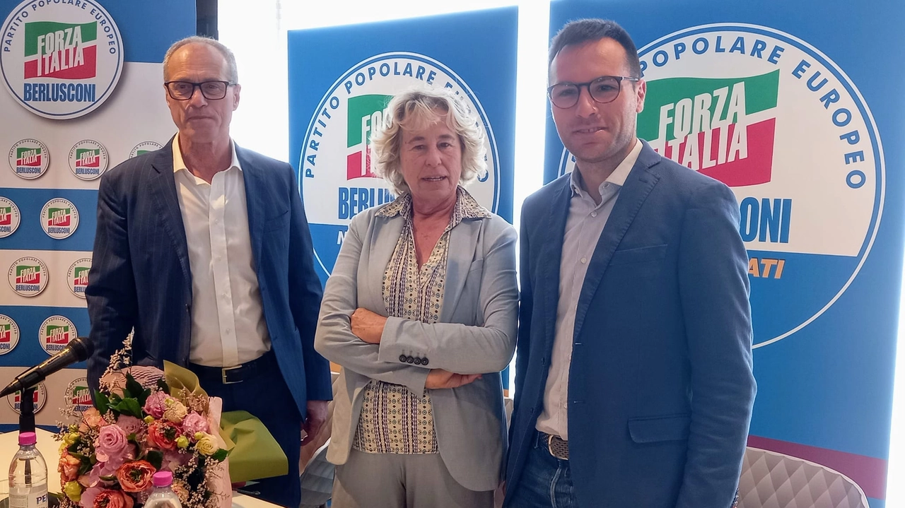 Da sinistra: Stefano Aguzzi, Stefania Craxi e Luca Serfilippi