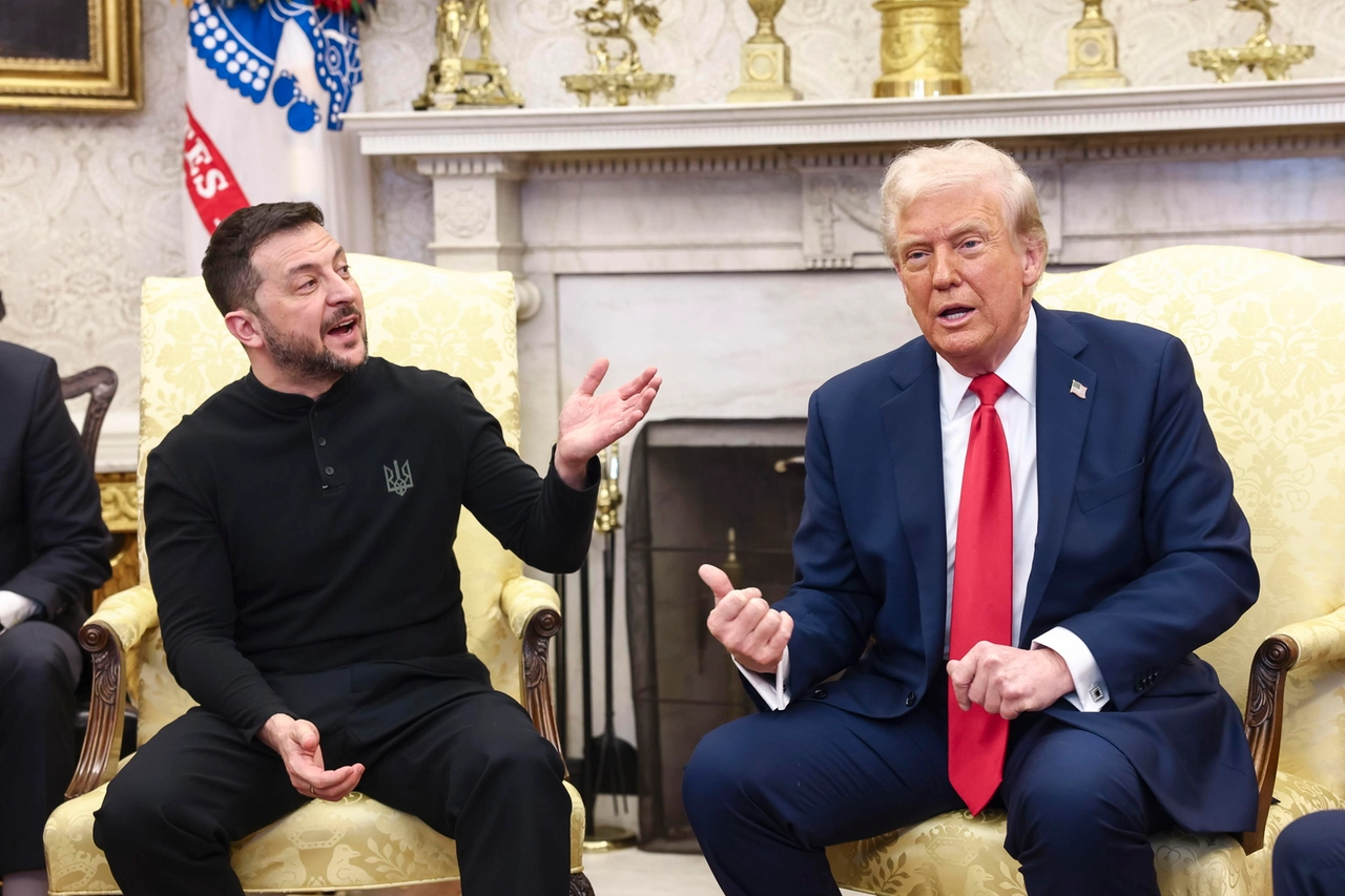 Volodymyr Zelensky e Donald Trump