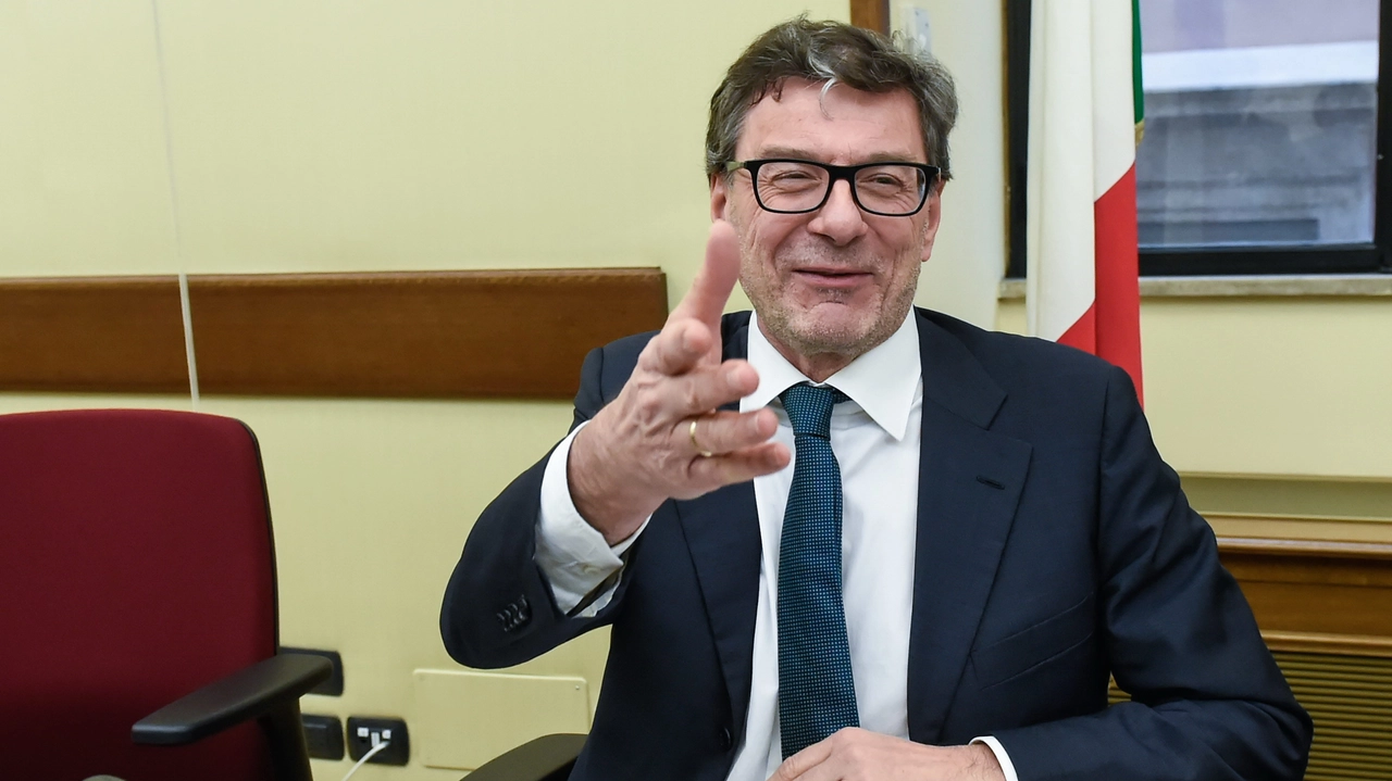 Il ministro dell’Economia e delle Finanze Giancarlo Giorgetti, 58 anni