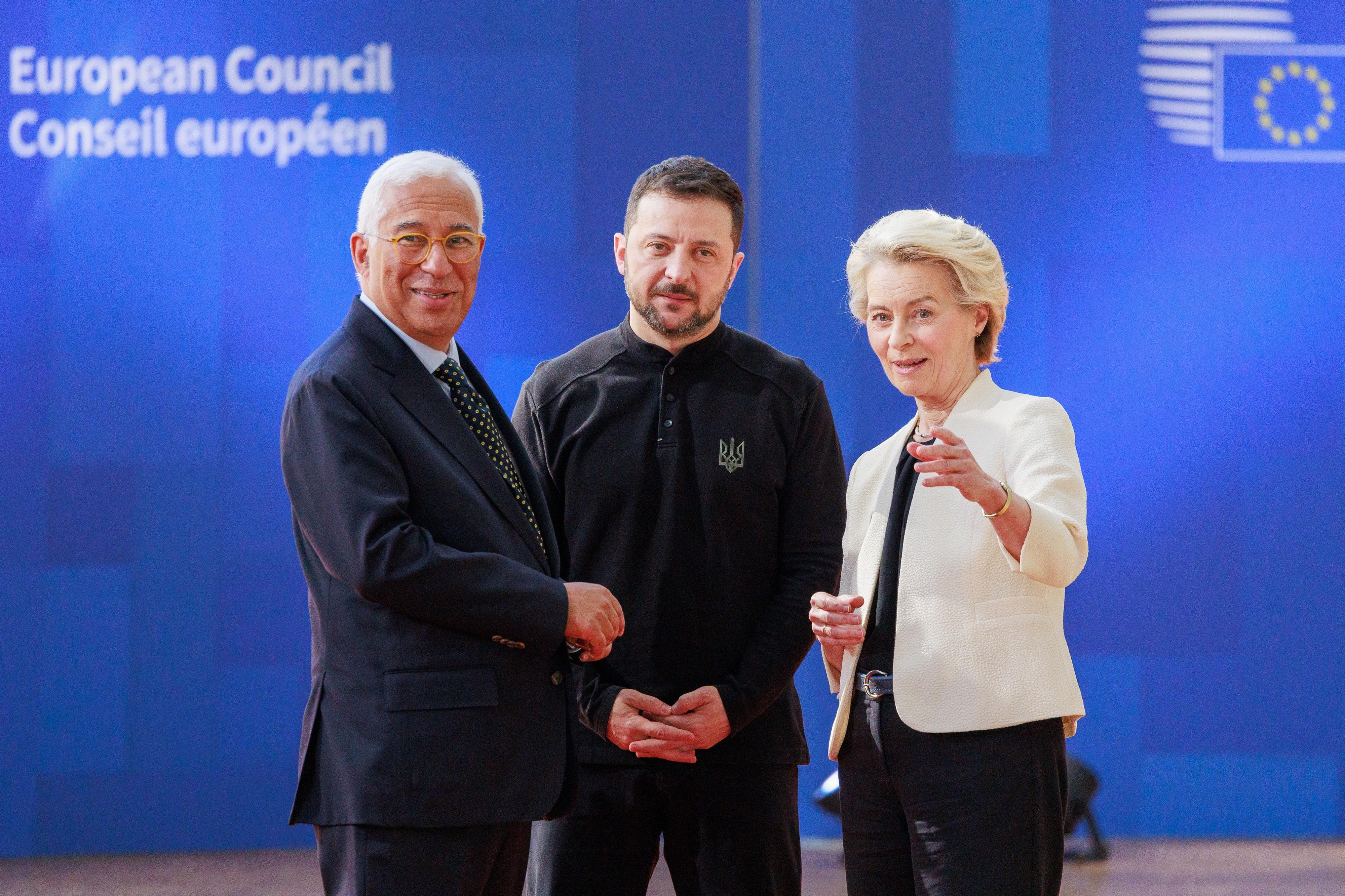 
Participation de Ursula von der Leyen, présidente de la Commission européenne, à la réunion extraordinaire du Conseil européen