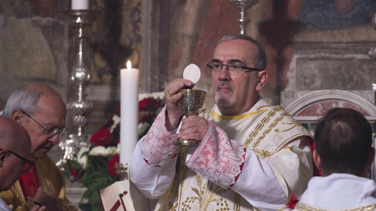 Il cardinale Pierbattista Pizzaballa, 59 anni, patriarca latino di Gerusalemme