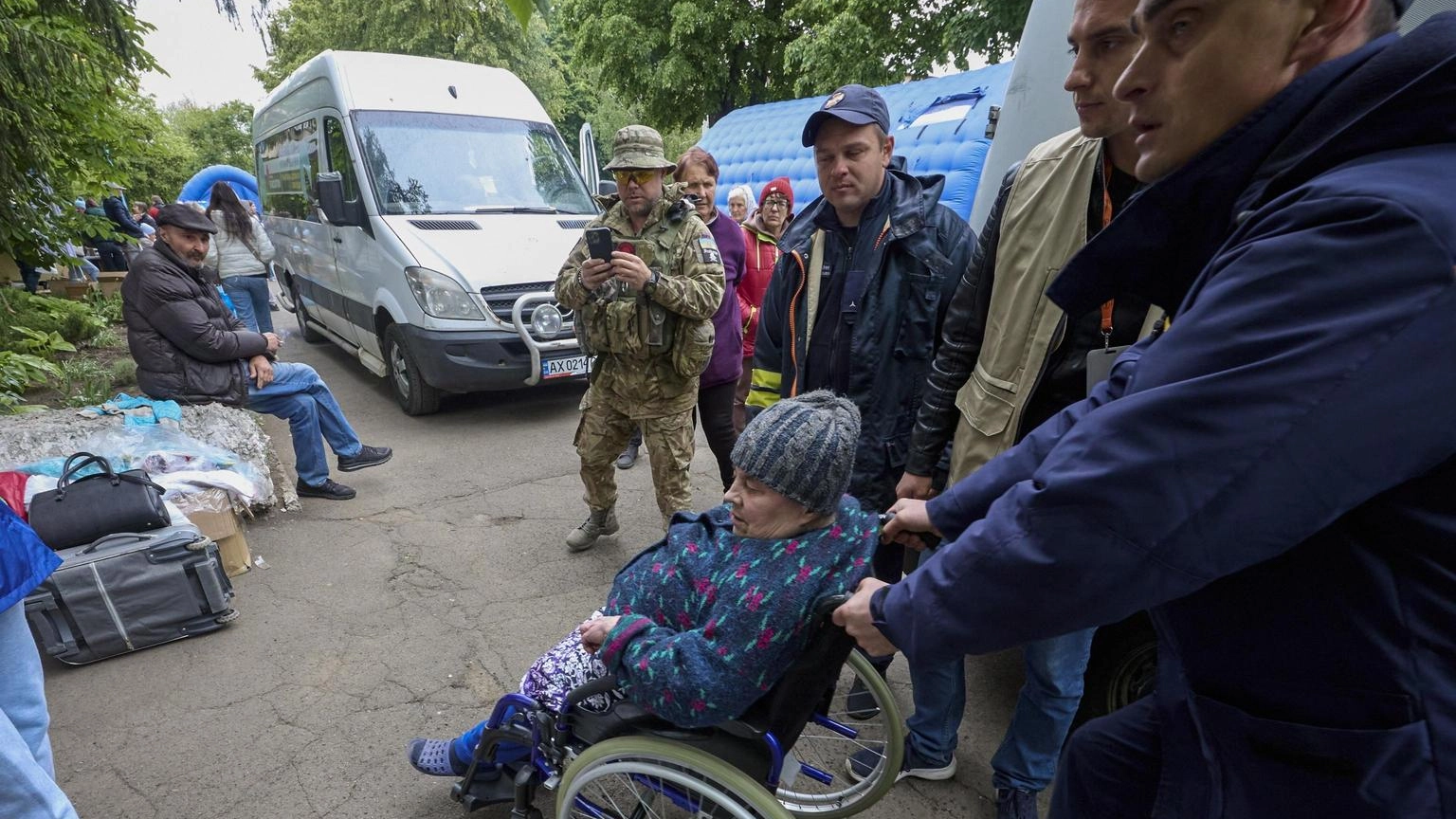 Kiev, evacuate 8.000 persone nella regione di Kharkiv