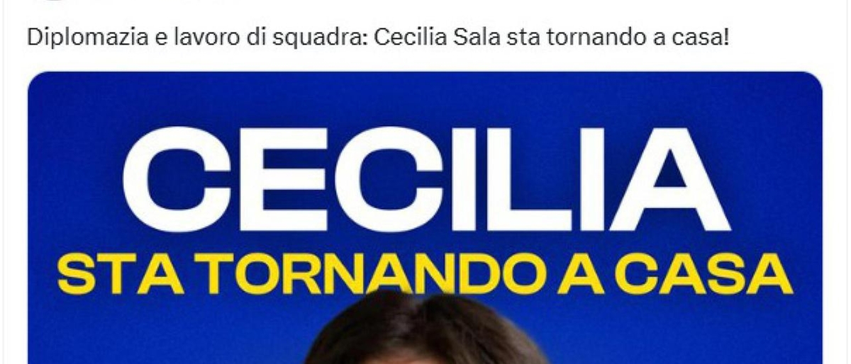 Ue, soddisfazione per la liberazione di Cecilia Sala