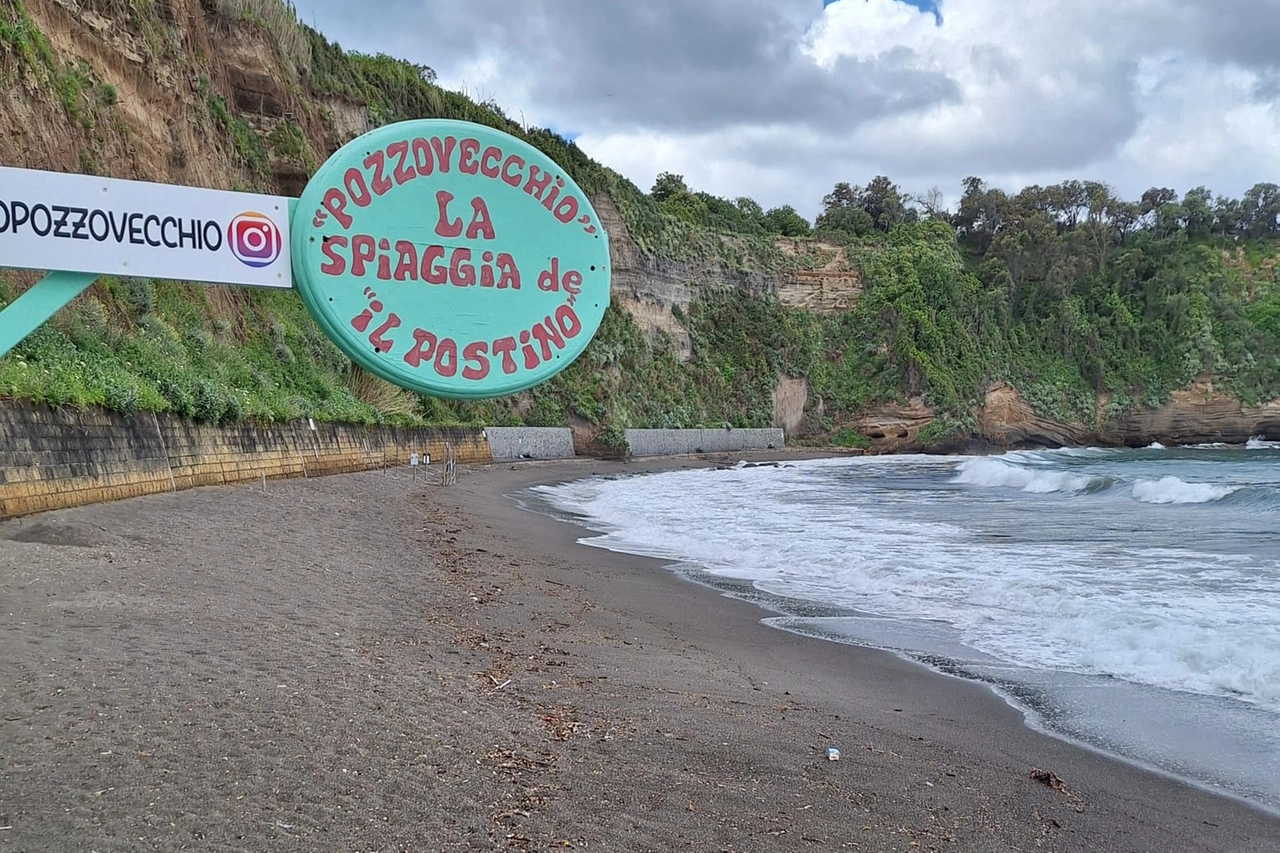 La spiaggia di Chiaia a Pozzo Vecchio