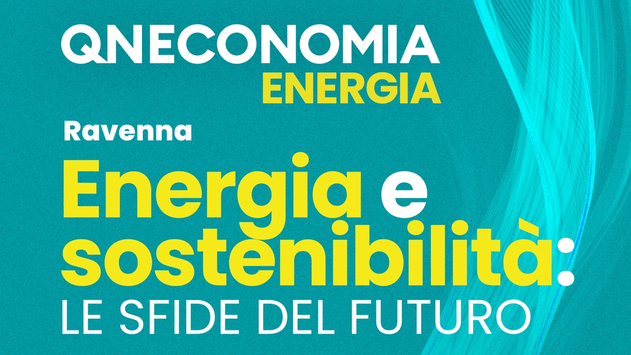 La locandina del convegno 'Energia e sostenibilità: le sfide del futuro'