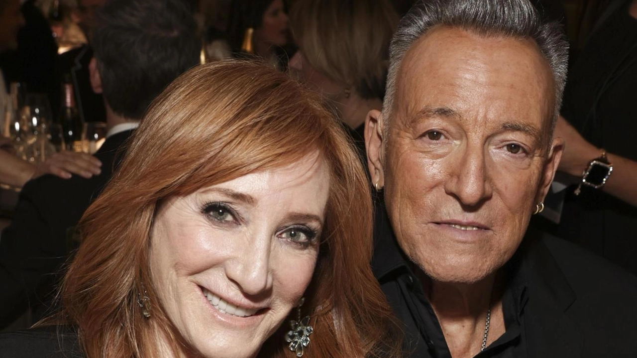 Patti Scialfa con il marito Bruce Springsteen