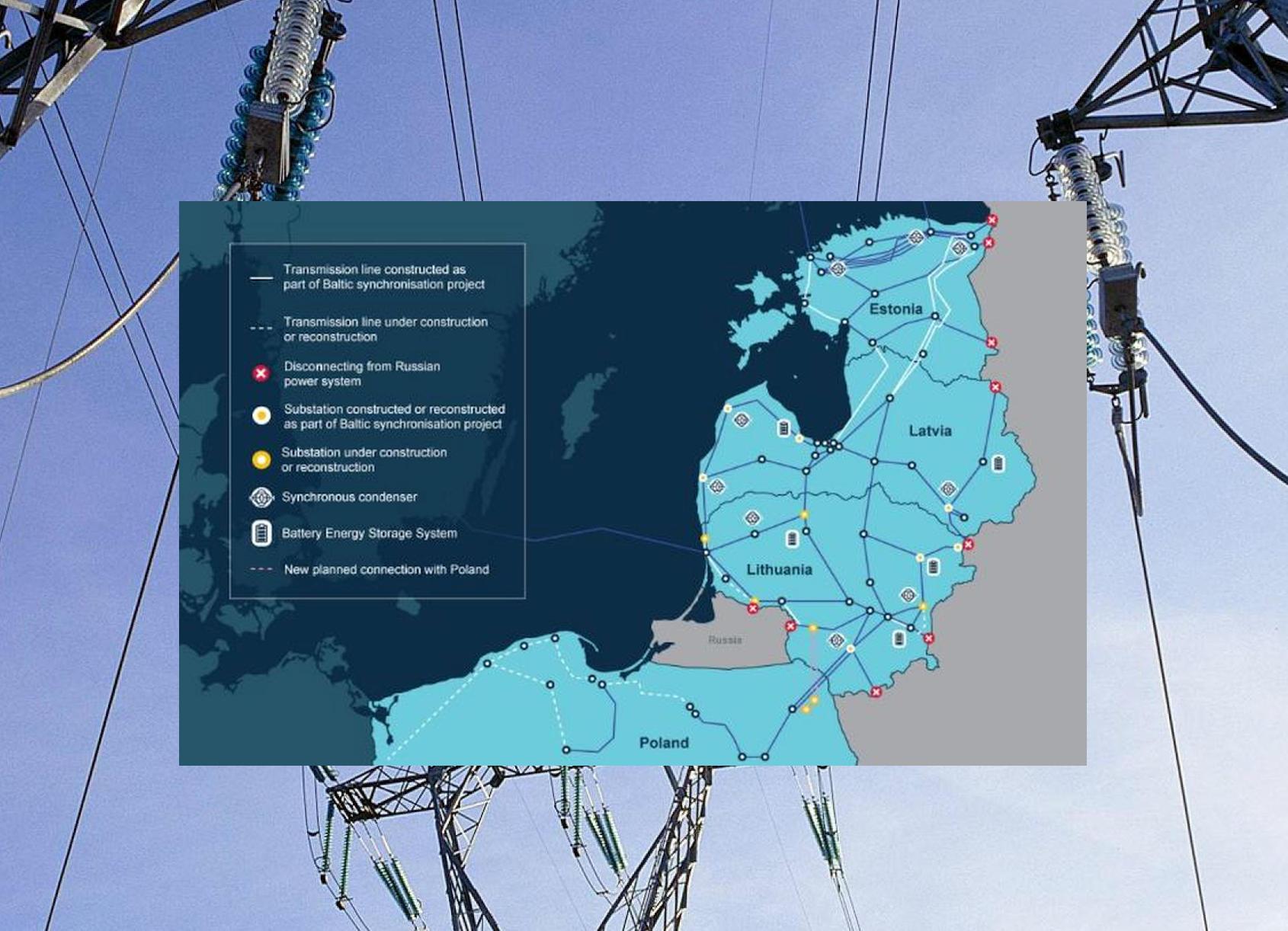 Estonia, Lettonia e Lituania si staccano dalla rete elettrica russa Brell. Domenica la connessione a quella europea