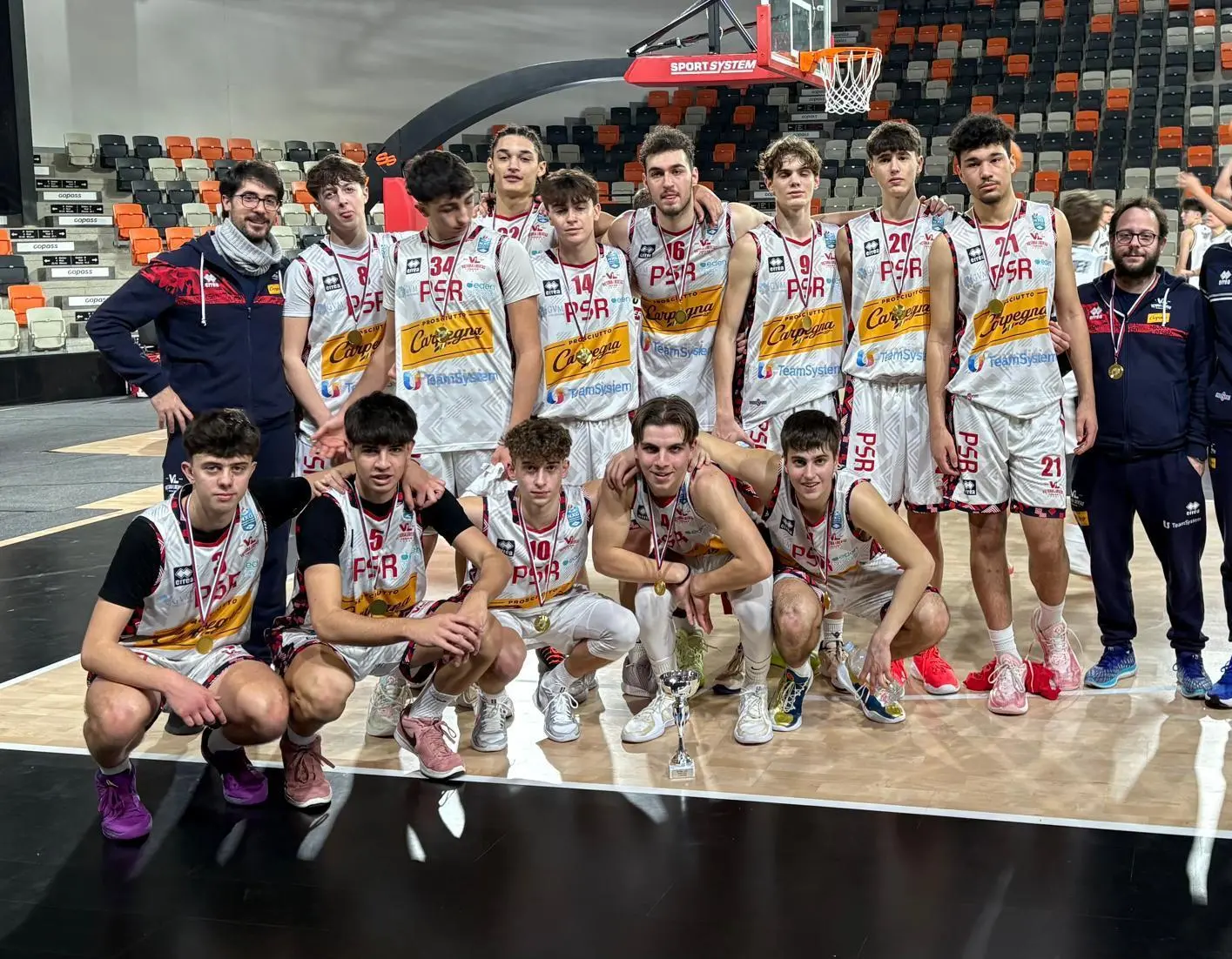 Vuelle, giovanili. L’Under 17 conquista Bratislava e va alle Superfinals di Riga