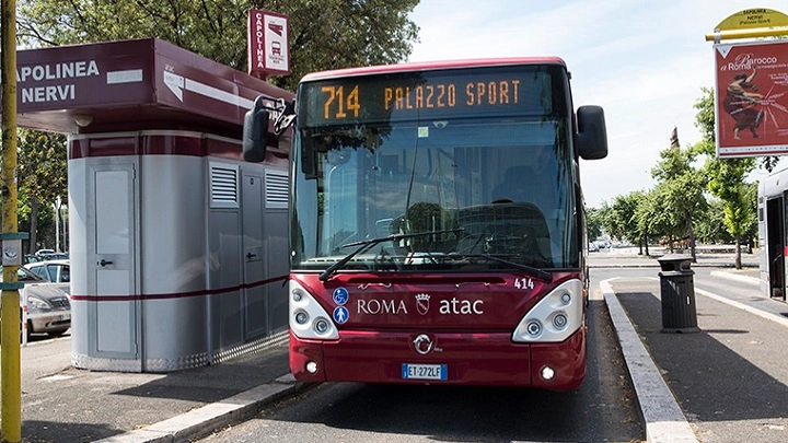 Lo sciopero dei mezzi a Roma