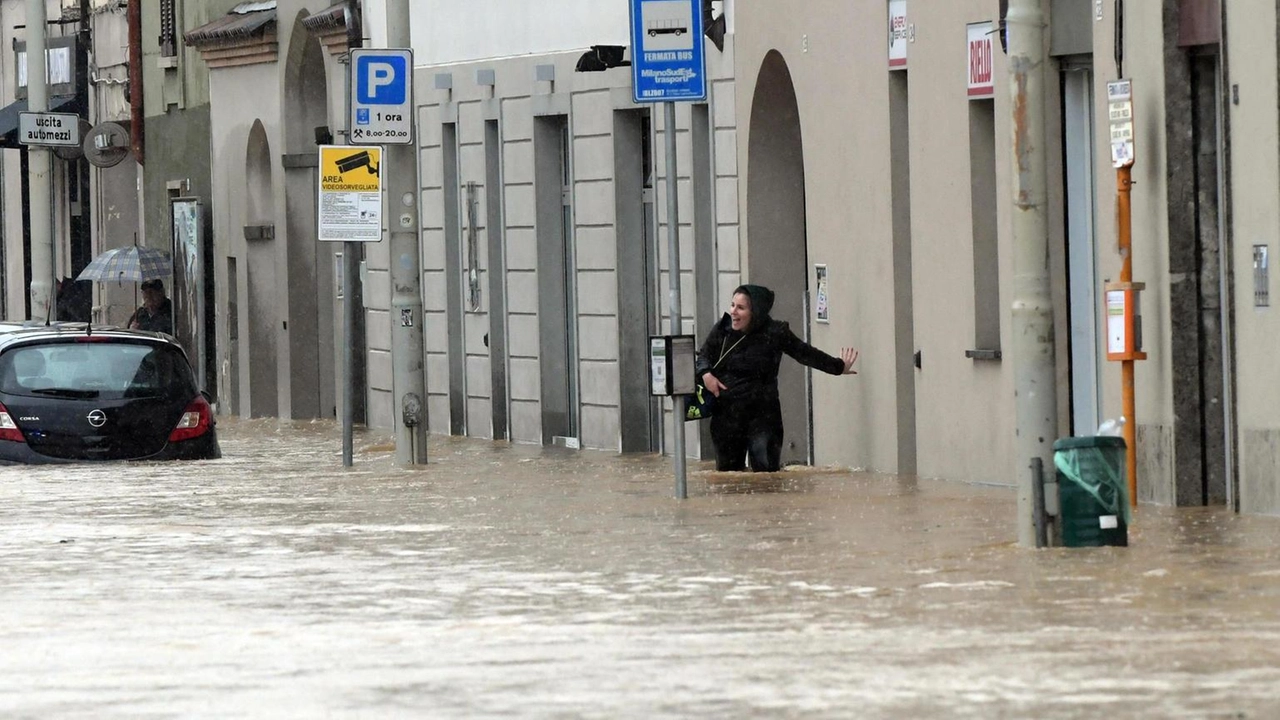 Avviso della Protezione civile, temporali e venti forti