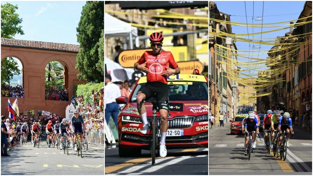 Tour de France, le emozioni della seconda tappa a Bologna: trionfa Vauquelin, dopo il circuito tra i viali e la salita di San Luca (FotoSchicchi)