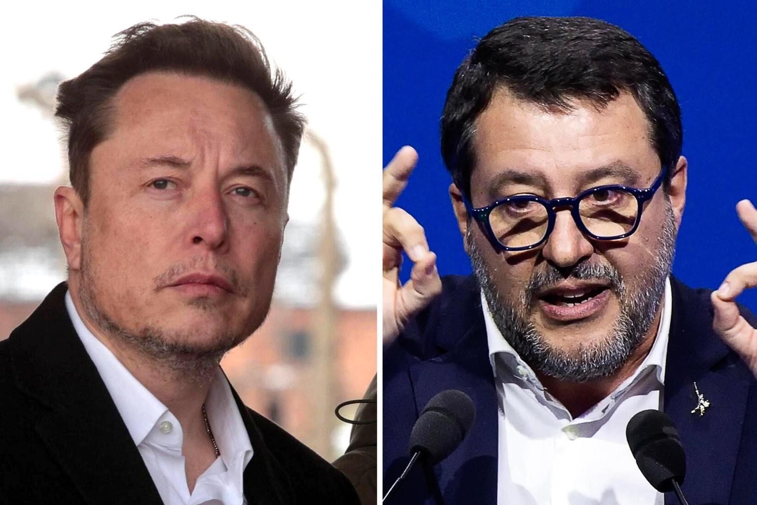 Fonti Ppe, 'Salvini e Musk vanno contro i cittadini Ue'