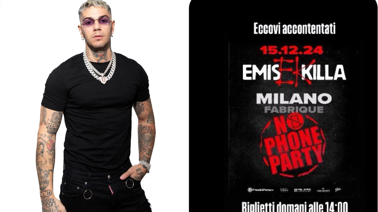 Il rapper Emis Killa domani al Fabrique