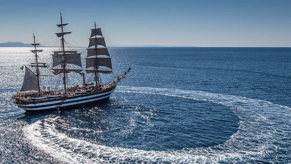 Amerigo Vespucci, un giro del mondo all’insegna del Made in Italy