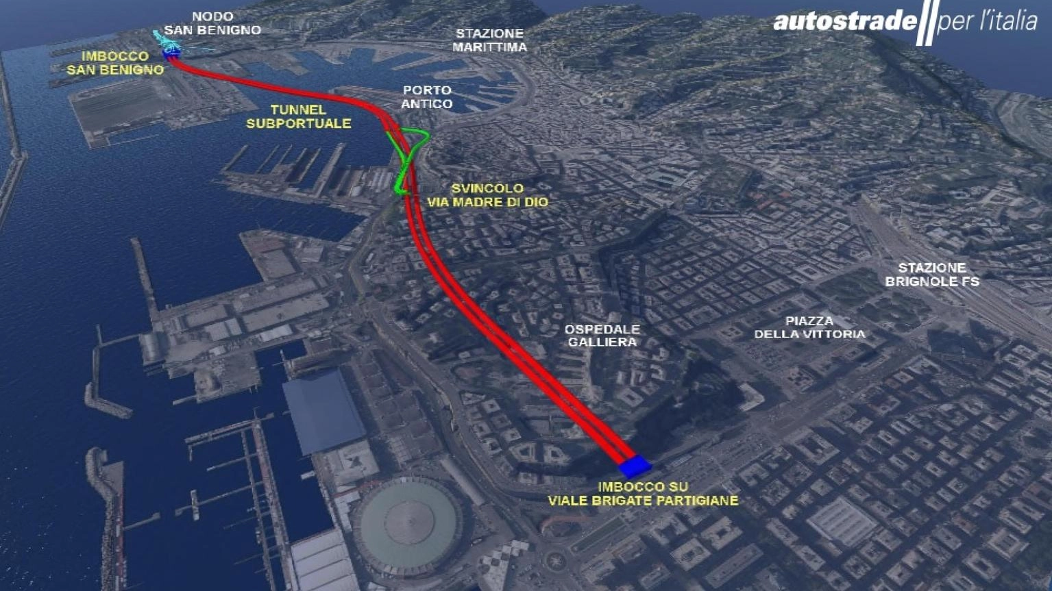 Tomasi, tunnel sotto porto di Genova è il più grande in Europa