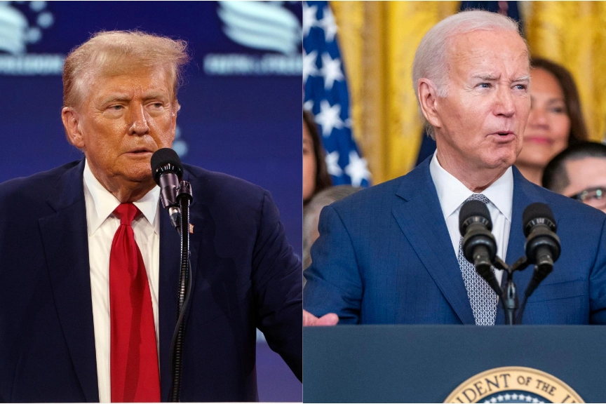 Donald Trump e Joe Biden si affronteranno negli studi della CNN