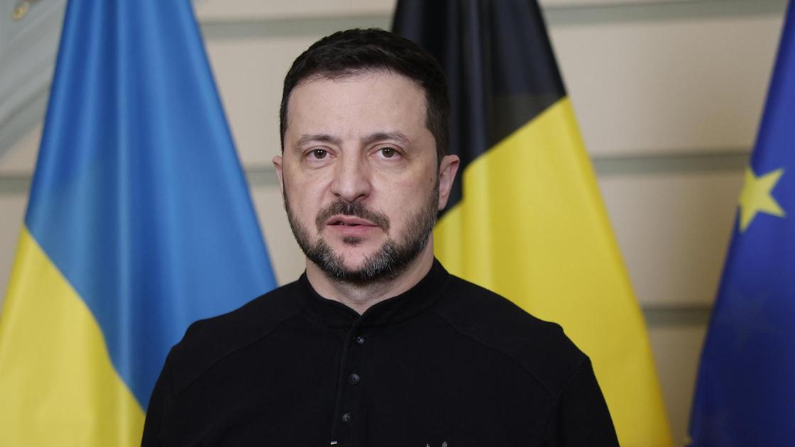 Zelensky al Consiglio Ue, 