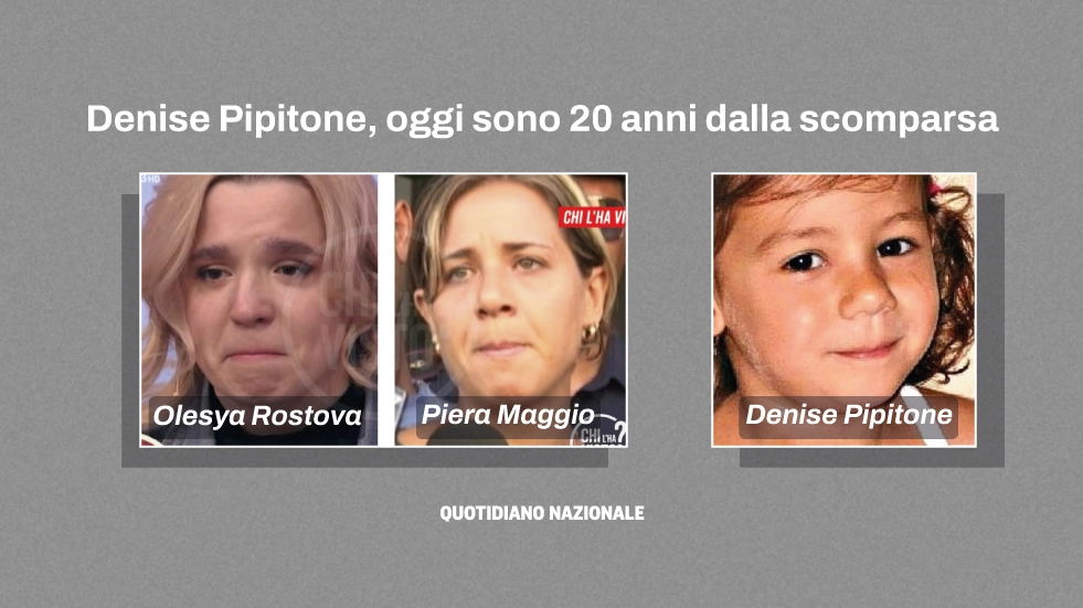 Oggi sono 20 anni che Denise Pipitone è scomparsa da Mazara del Vallo (Trapani). Tante false piste, come quella della russa Olesya Rostova. Ma la mamma Piera Maggio non si arrende