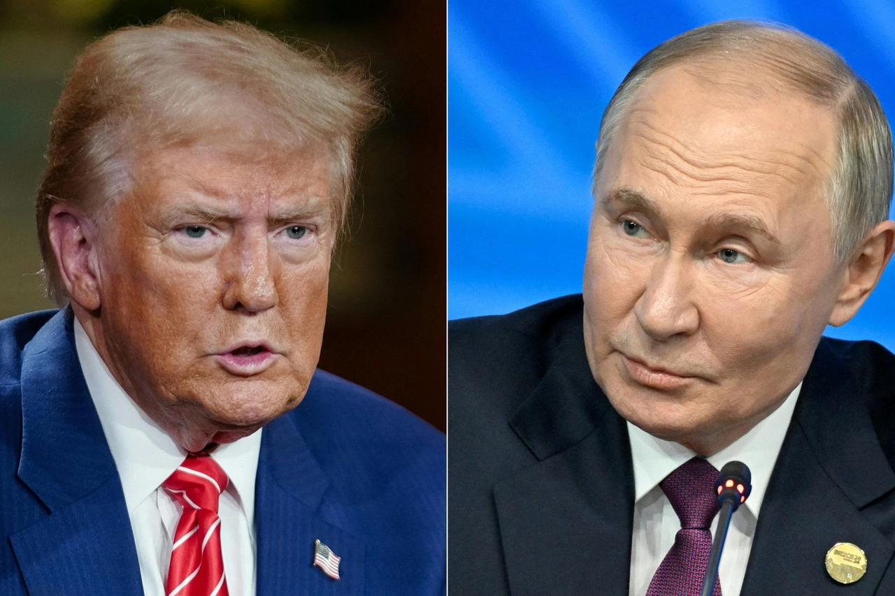 Donald Trump e Vladimir Putin (Ansa)